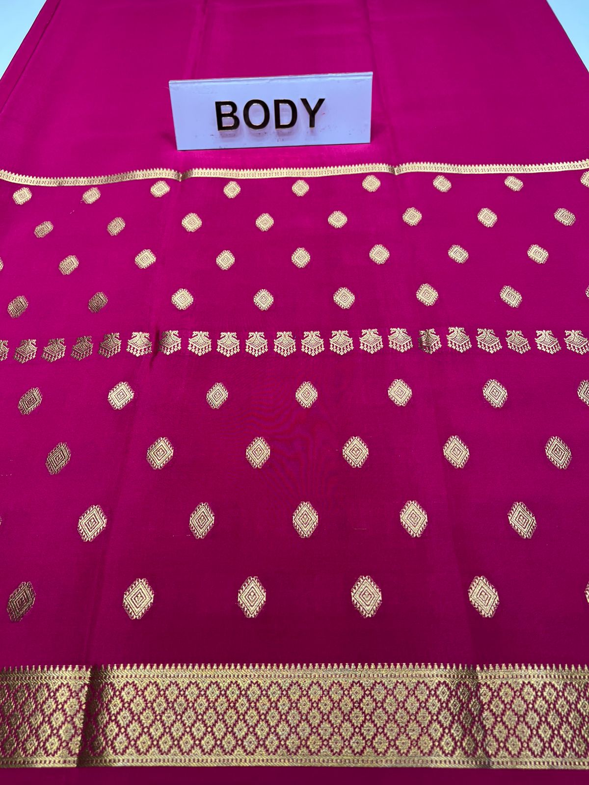 Pure Mysore Silk Saree.