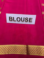 Pure Mysore Silk Saree.