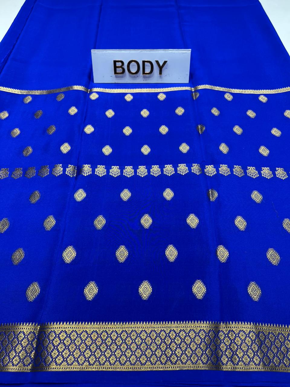 Pure Mysore Silk Saree.