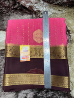 Pure Mysore Silk Saree.