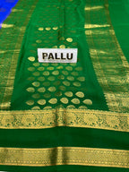 Pure Mysore Silk Saree.
