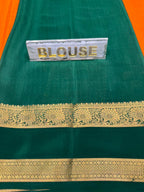 Pure Mysore Silk Saree.