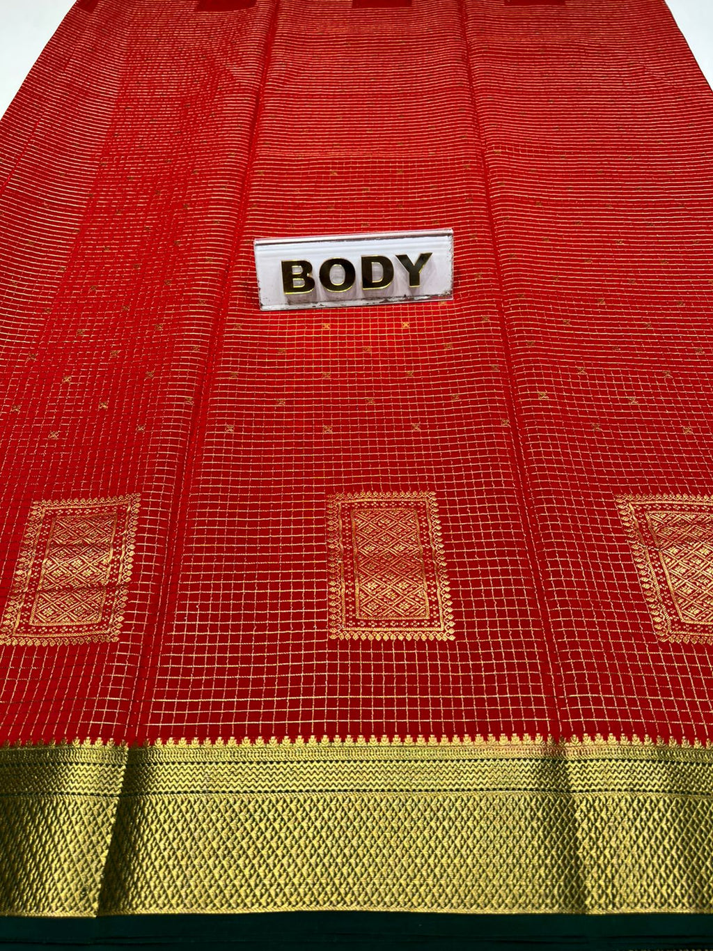 Pure Mysore Silk Saree.