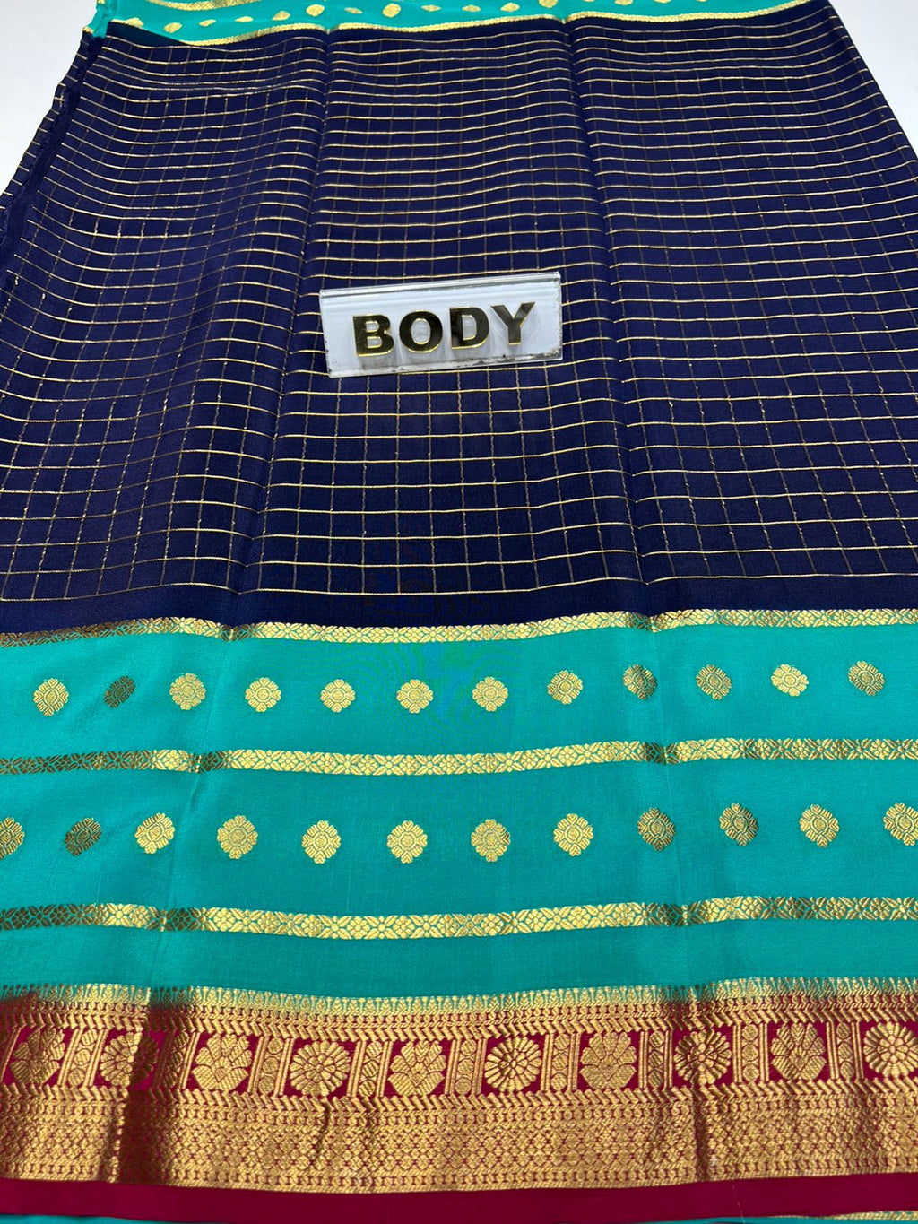 Pure Mysore Silk Saree.