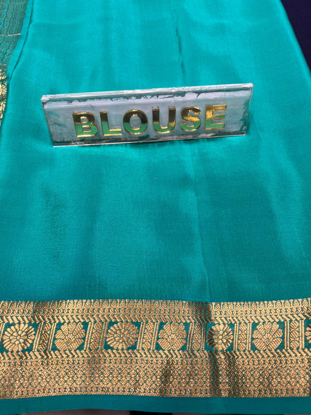 Pure Mysore Silk Saree.