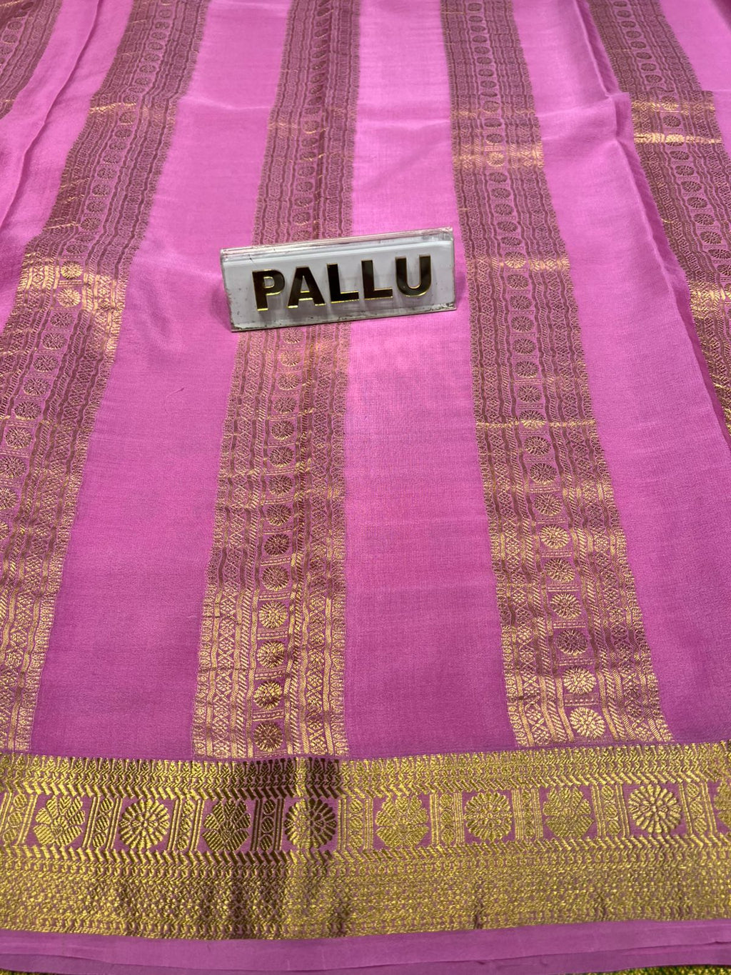 Pure Mysore Silk Saree.