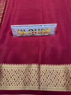 Pure Mysore Silk Saree.