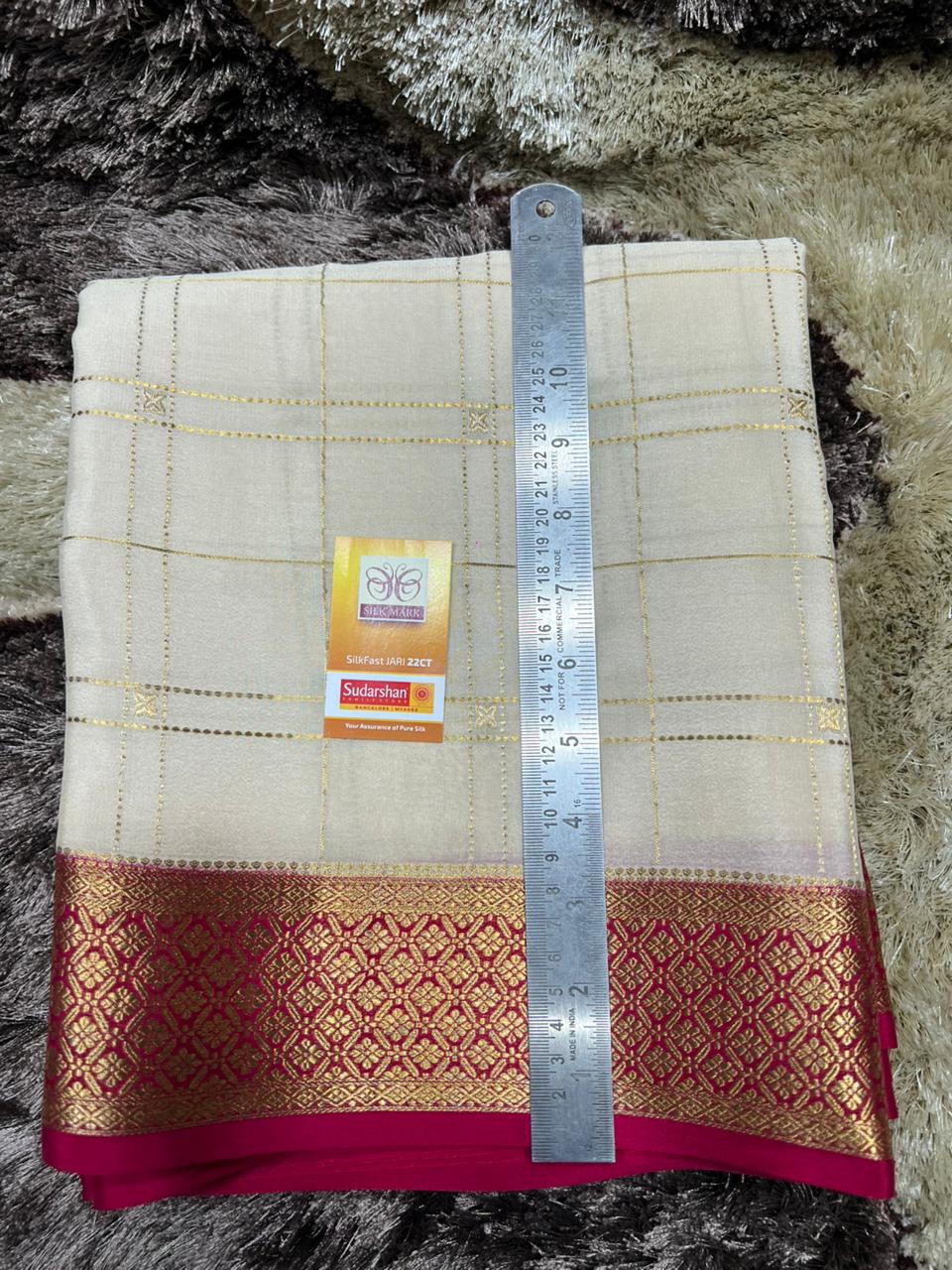 Pure Mysore Silk Saree.