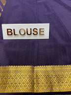 Pure Mysore Silk Saree.