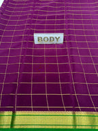 Pure Mysore Silk Saree.
