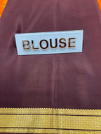 Pure Mysore Silk Saree.