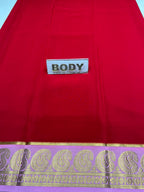 Pure Mysore Silk Saree.