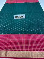 Pure Mysore Silk Saree.