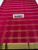 Pure Mysore Silk Saree.