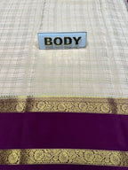 Pure Mysore Silk Saree.