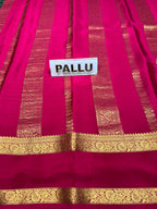 Pure Mysore Silk Saree.