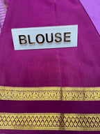 Pure Mysore Silk Saree.