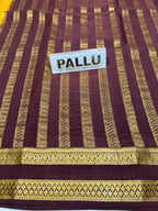 Pure Mysore Silk Saree.