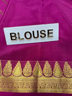 Pure Mysore Silk Saree.