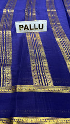 Pure Mysore Silk Saree.