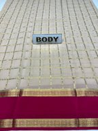 Pure Mysore Silk Saree.