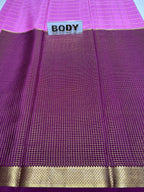 Pure Mysore Silk Saree.