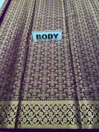 Pure Mysore Silk Saree.