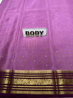 Pure Mysore Silk Saree.
