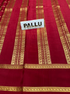Pure Mysore Silk Saree.