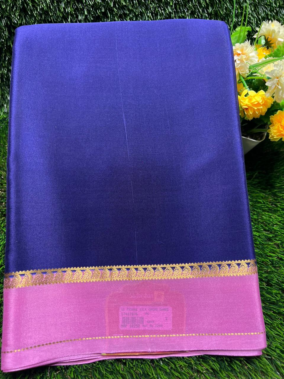 Pure Mysore Silk Saree.