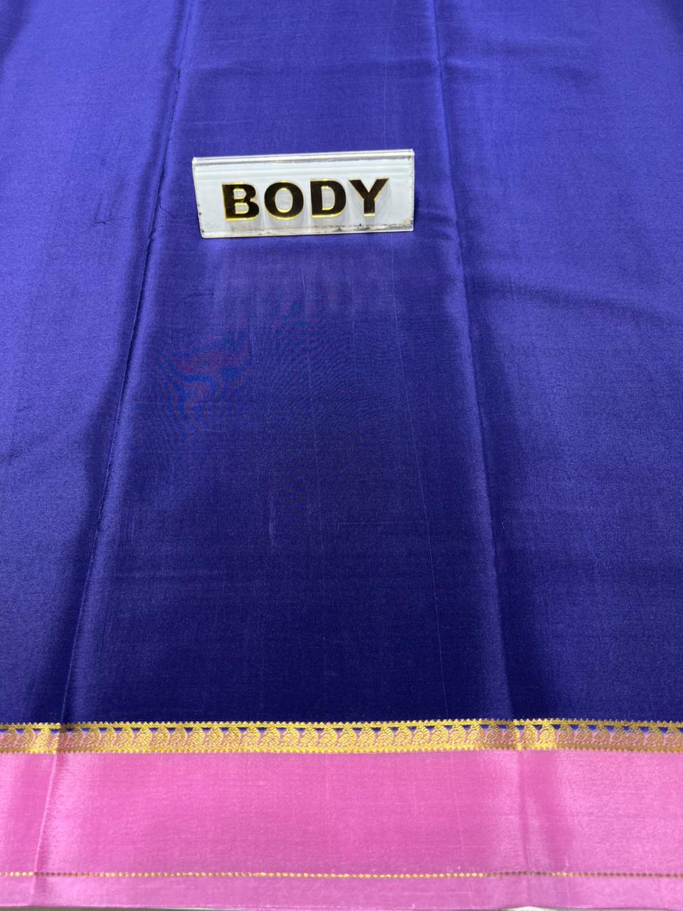 Pure Mysore Silk Saree.
