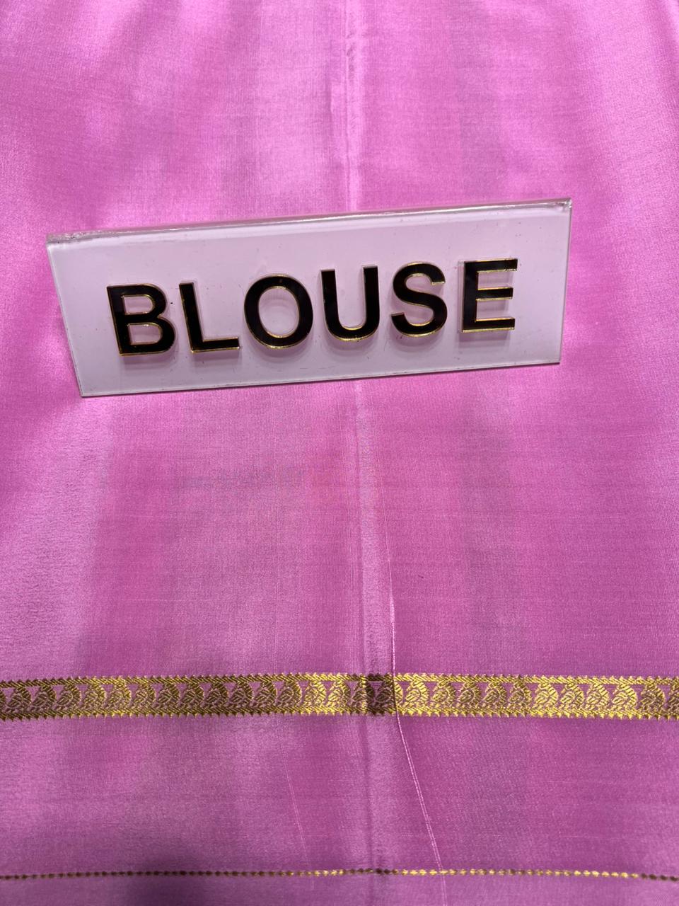 Pure Mysore Silk Saree.