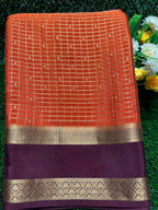 Pure Mysore Silk Saree.