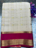 Pure Mysore Silk Saree.