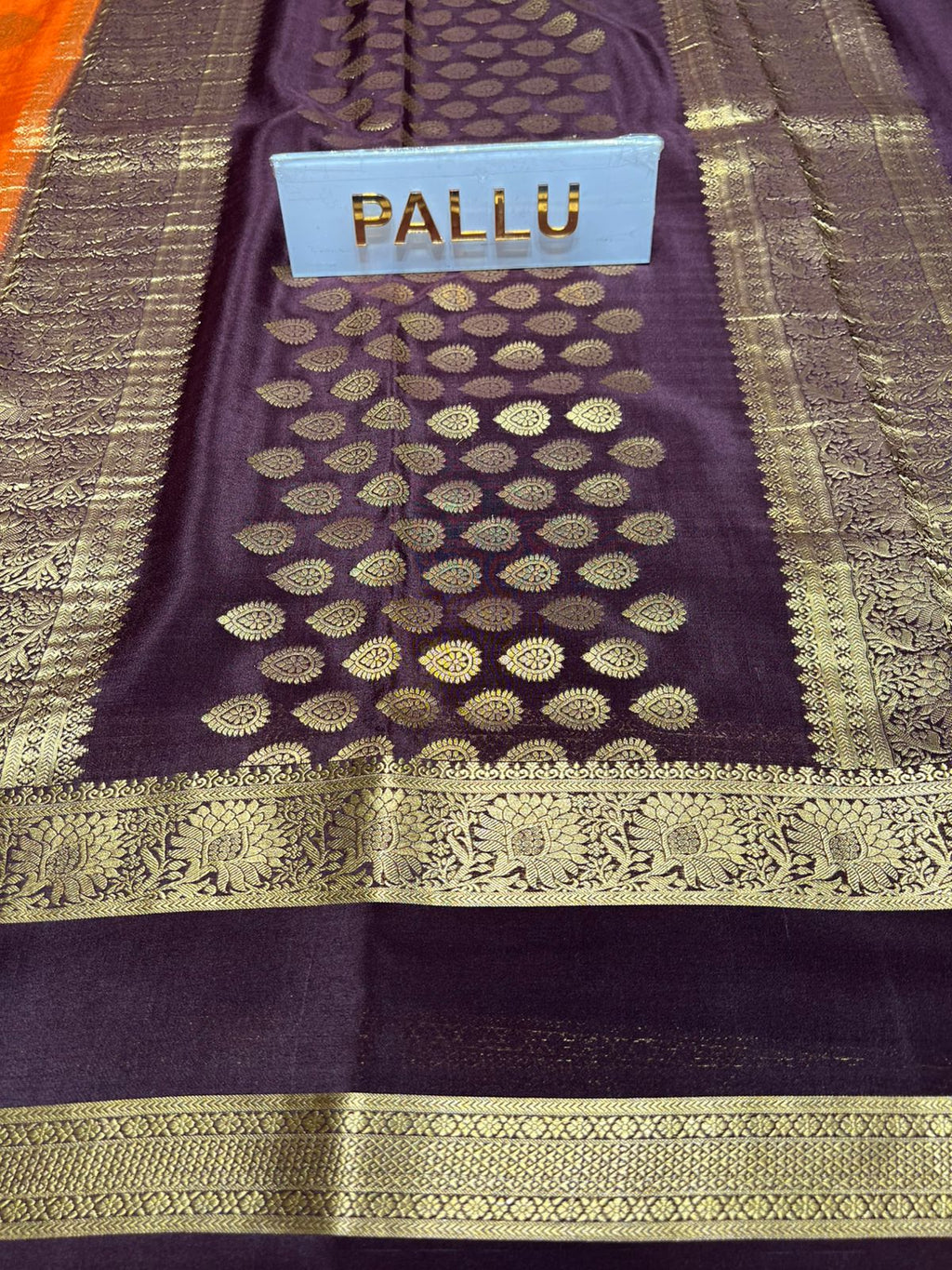 Pure Mysore Silk Saree.