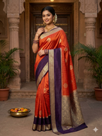 Pure Mysore Silk Saree.
