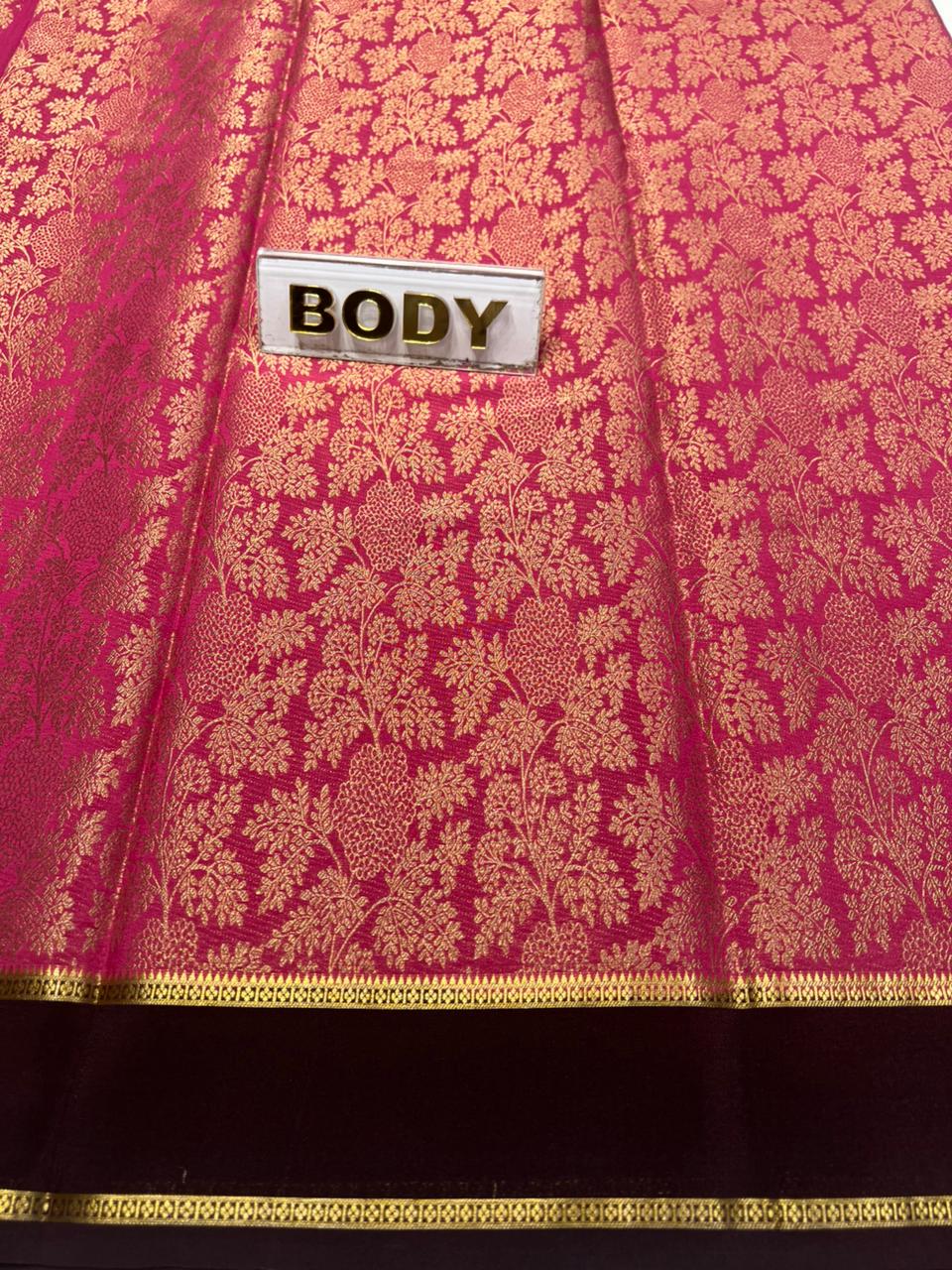 Pure Mysore Silk Saree.