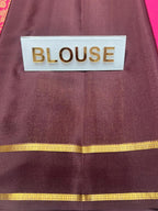 Pure Mysore Silk Saree.