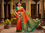 Pure Mysore Silk Saree.