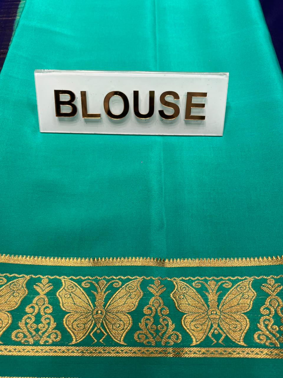 Pure Mysore Silk Saree.