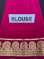 Pure Mysore Silk Saree.