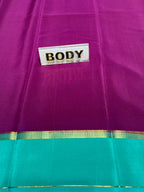 Pure Mysore Silk Saree.