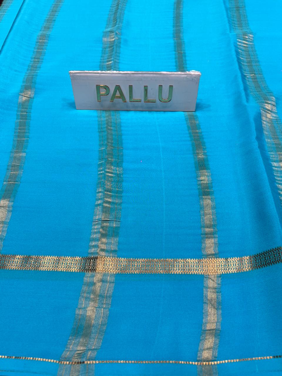 Pure Mysore Silk Saree.