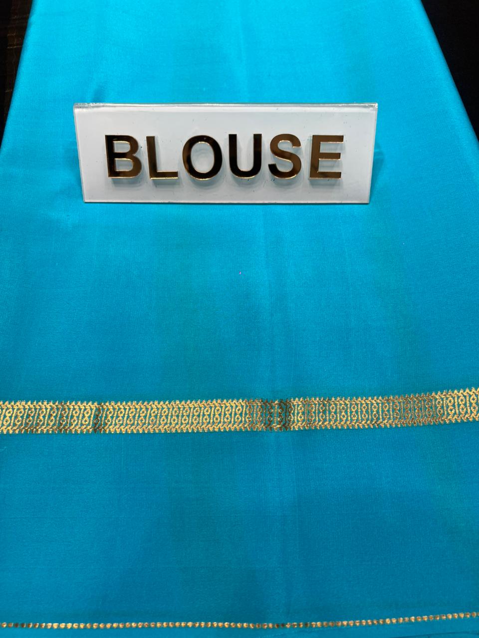Pure Mysore Silk Saree.