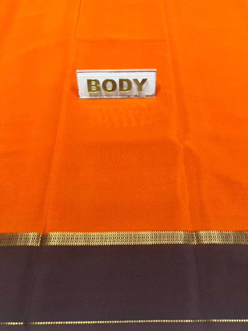 Pure Mysore Silk Saree.