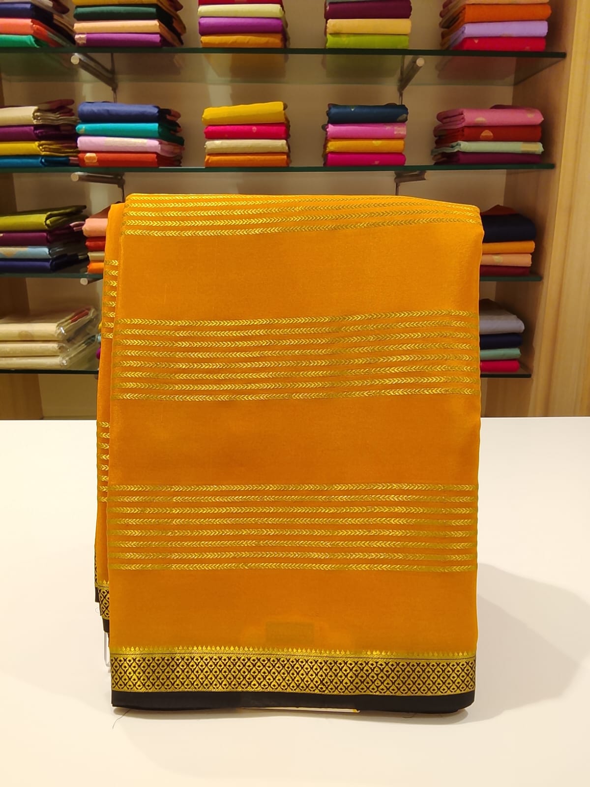 Pure Mysore Silk Saree.
