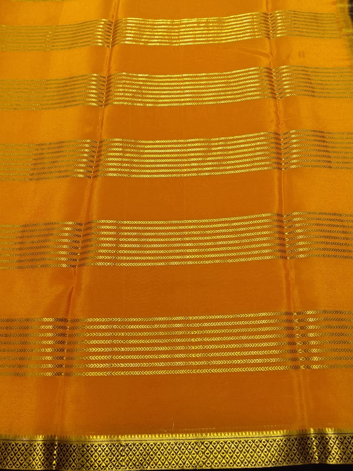 Pure Mysore Silk Saree.