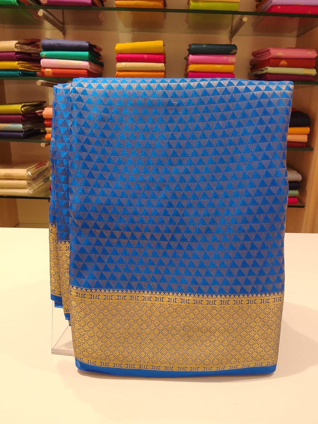 Pure Mysore Silk Saree.