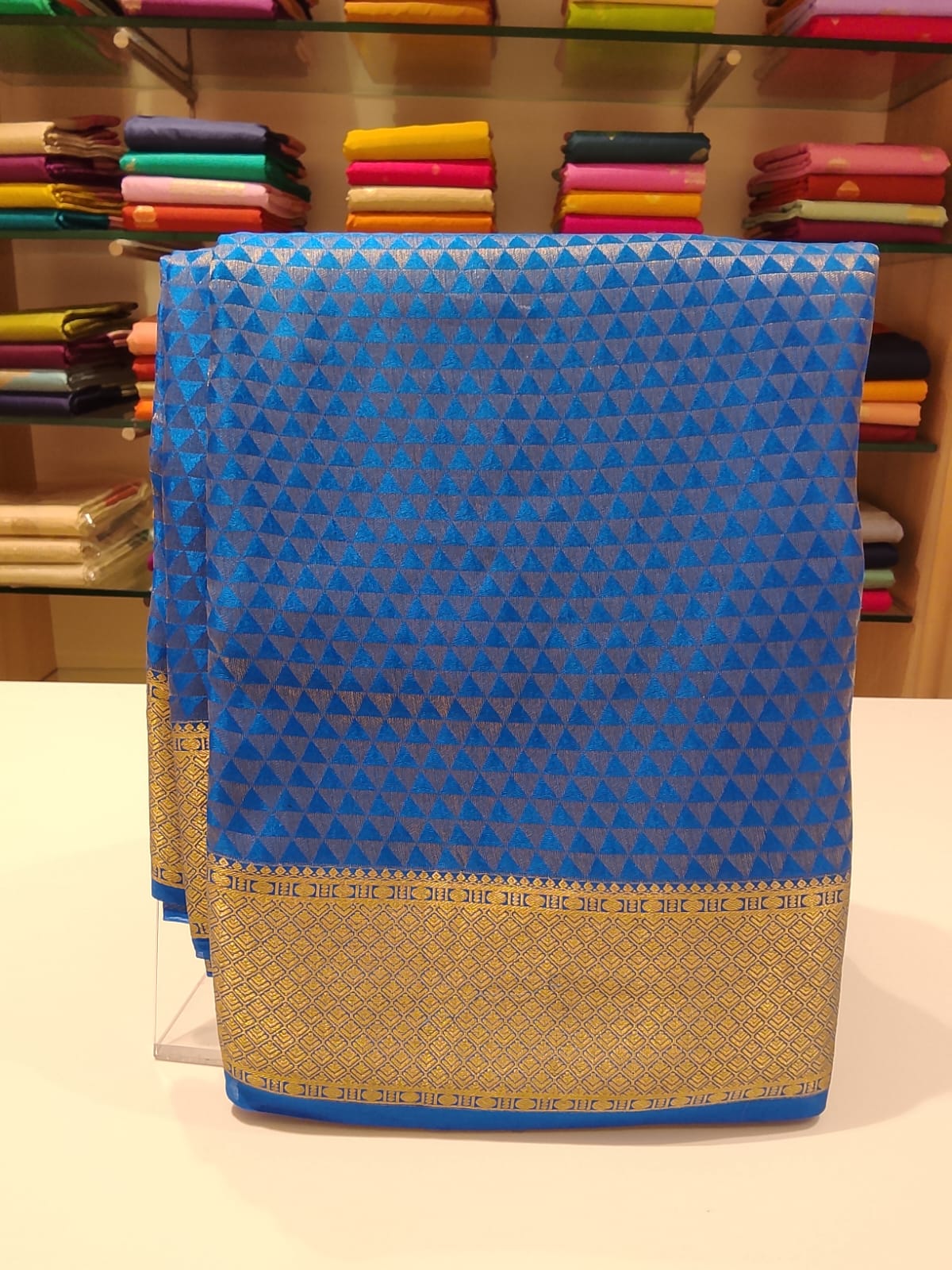 Pure Mysore Silk Saree.