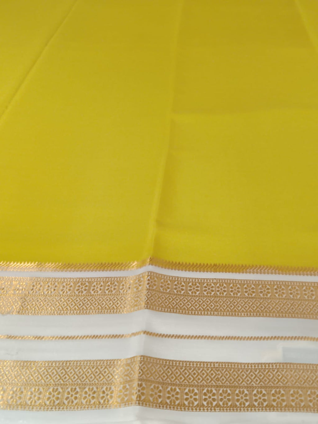 Pure Mysore Silk Saree.